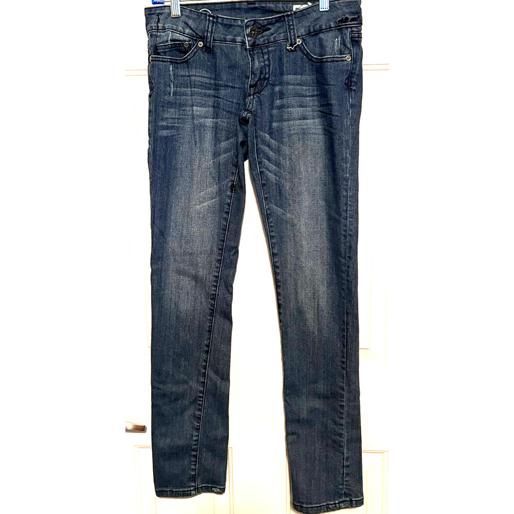 Fox Riders Co‎ Hesher Skinny Women's Jeans Ride on! Size 3/26 31" Inseam x 15" W